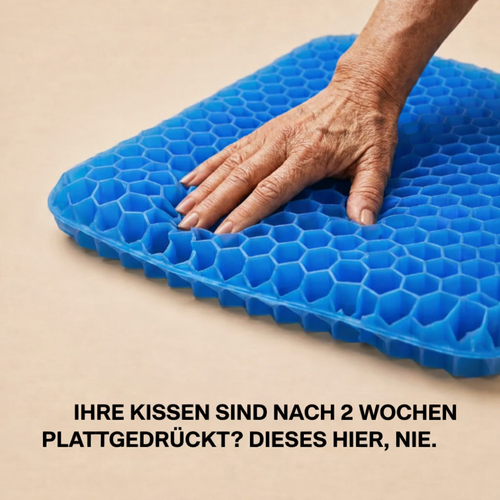 Das Kissen, das Sitzschmerzen lindert