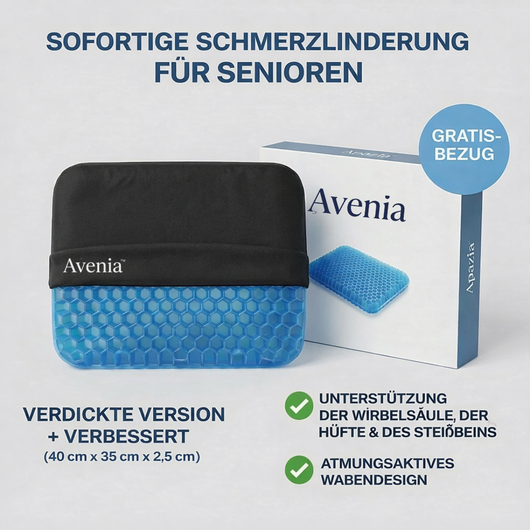 Das Kissen, das Sitzschmerzen lindert